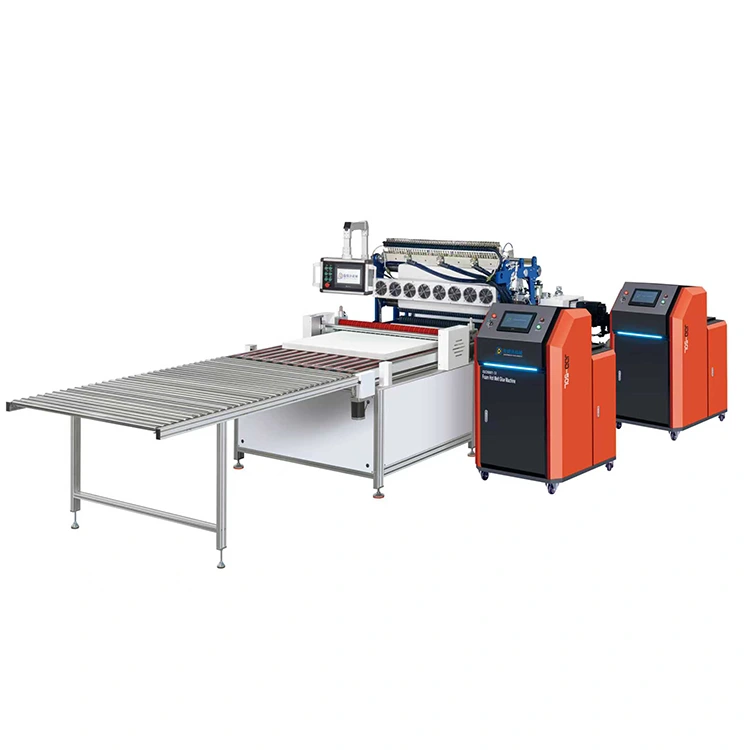 ဖိုက်ဘာမှန်ဒြတ်မီဒီယာ filter ထုတ်လုပ်မှုလိုင်း